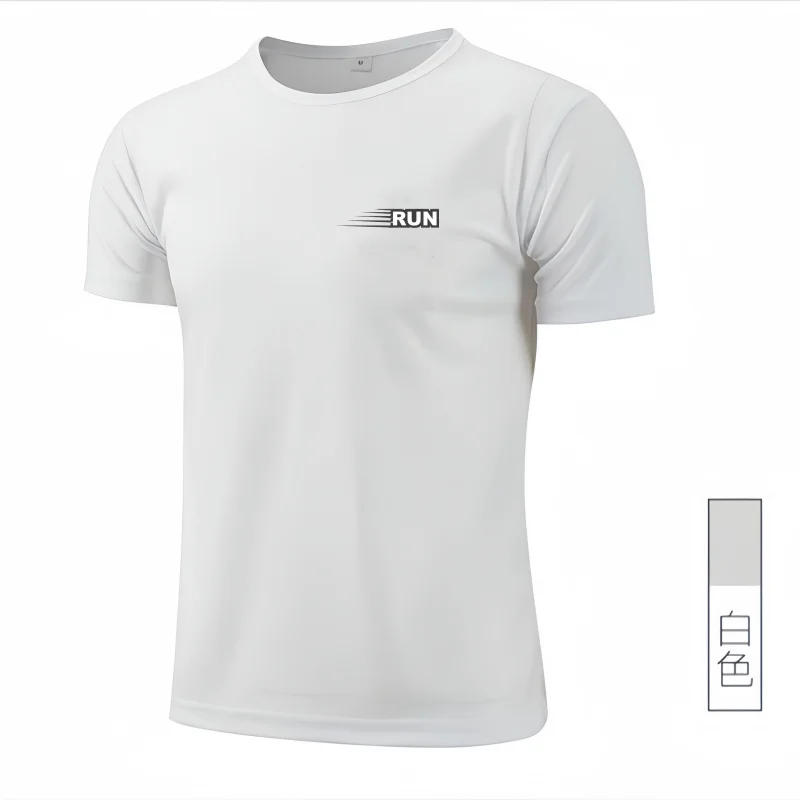 Quick Dry Running Shirt Football Shirt Men's Sportswear Men's Jogging T-shirt Quick Dry Compression Sports T-shirt Gym image 3