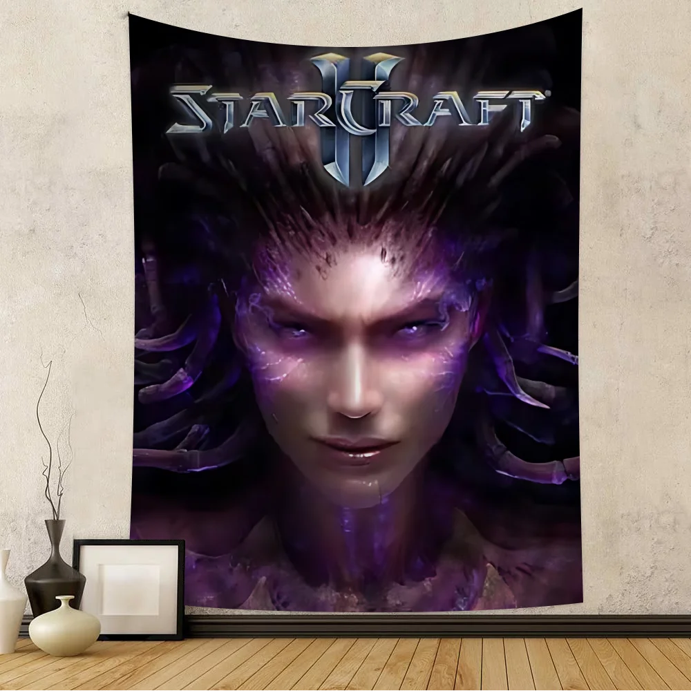 

S-Starcraft 2 Game Hanging Bohemian Tapestry Home Decoration Hippie Bohemian Decoration Divination Wall Hanging Home Decor