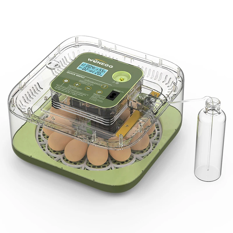 New 12 Chick egg Hatchery machine Brooder egg incubator Hatcher for goose chicken quail egg incubator fully automatic view 5
