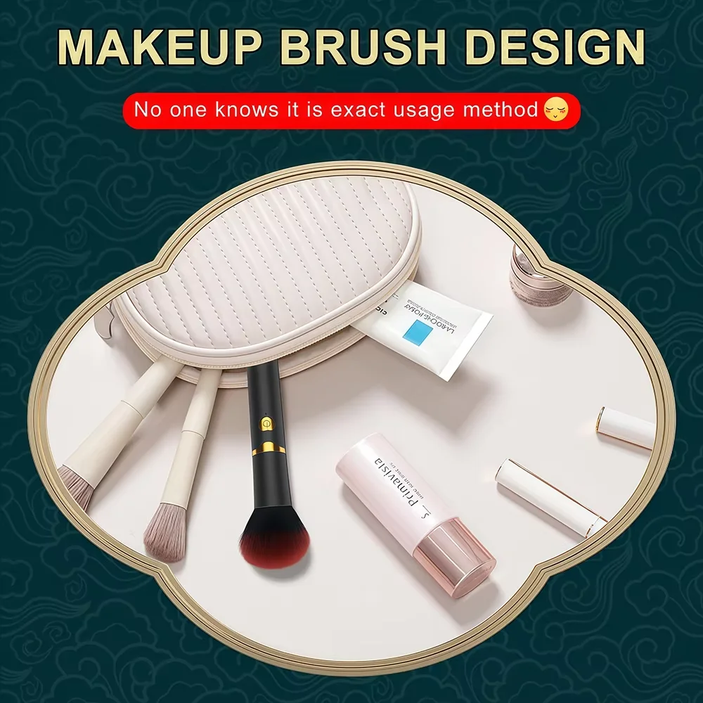 Makeup Brush Vibrator for Women G Spot Vagina Massager Dildo Powerful Clitoris Nipple Stimulator Masturbator Sex Toys for Adult - Image 5