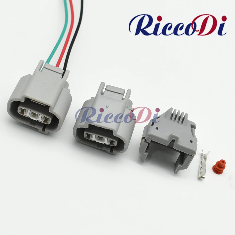 1 Set DJ7037FA-2.2-21 3 Pin Automotive Speed Sensor Plug