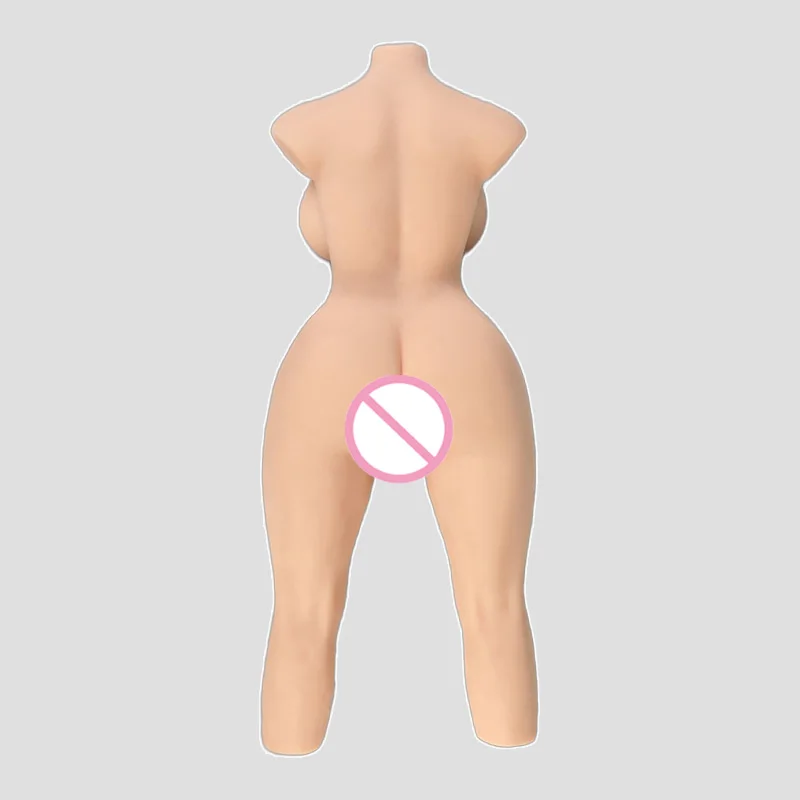 QUBAN Exclusive Half Body Doll Male Masturbator Adult Solid Doll TPE Sex Doll Dual Channel Vaginal Anal Rubber Doll Sex Toys