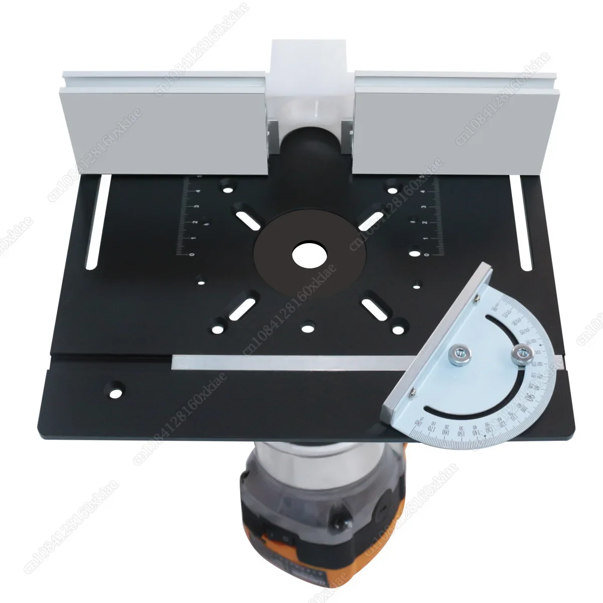 Router Table Insert Plate Aluminum Alloy Wood Milling Flip Board Trimming Machine Engraving Auxiliary Tool Woodworking Benches