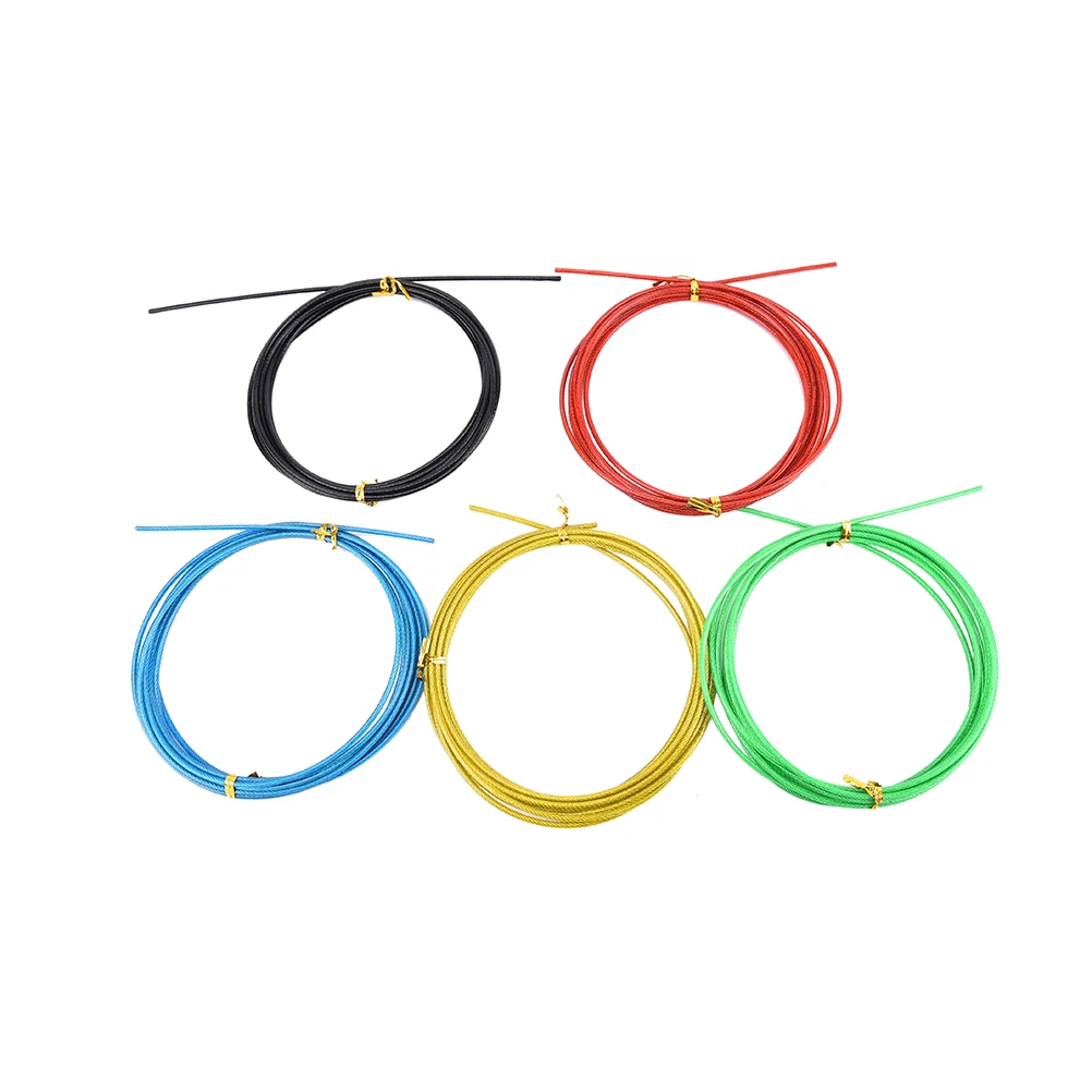 Steel Wire For Jump Ropes 3m Spare Crossfit Fitness Rope Replaceable Wire Cable Metal Speed Jump Rope Skipping Rope