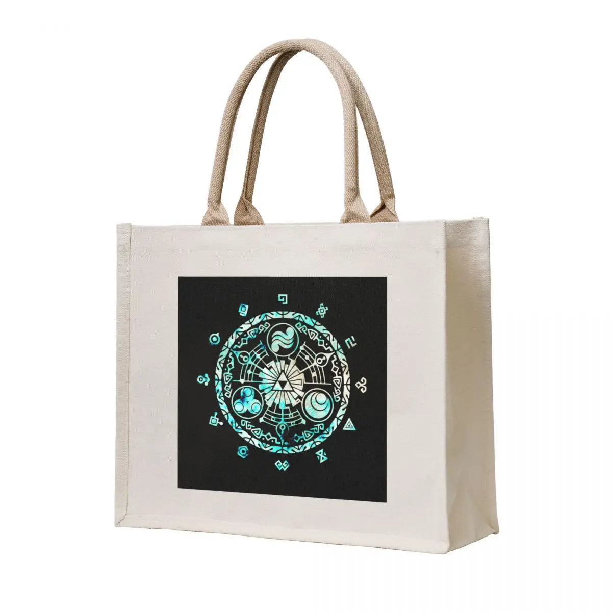 

zelda circle blue Tote Bag shopping cart bags Big bag women tote bag custom