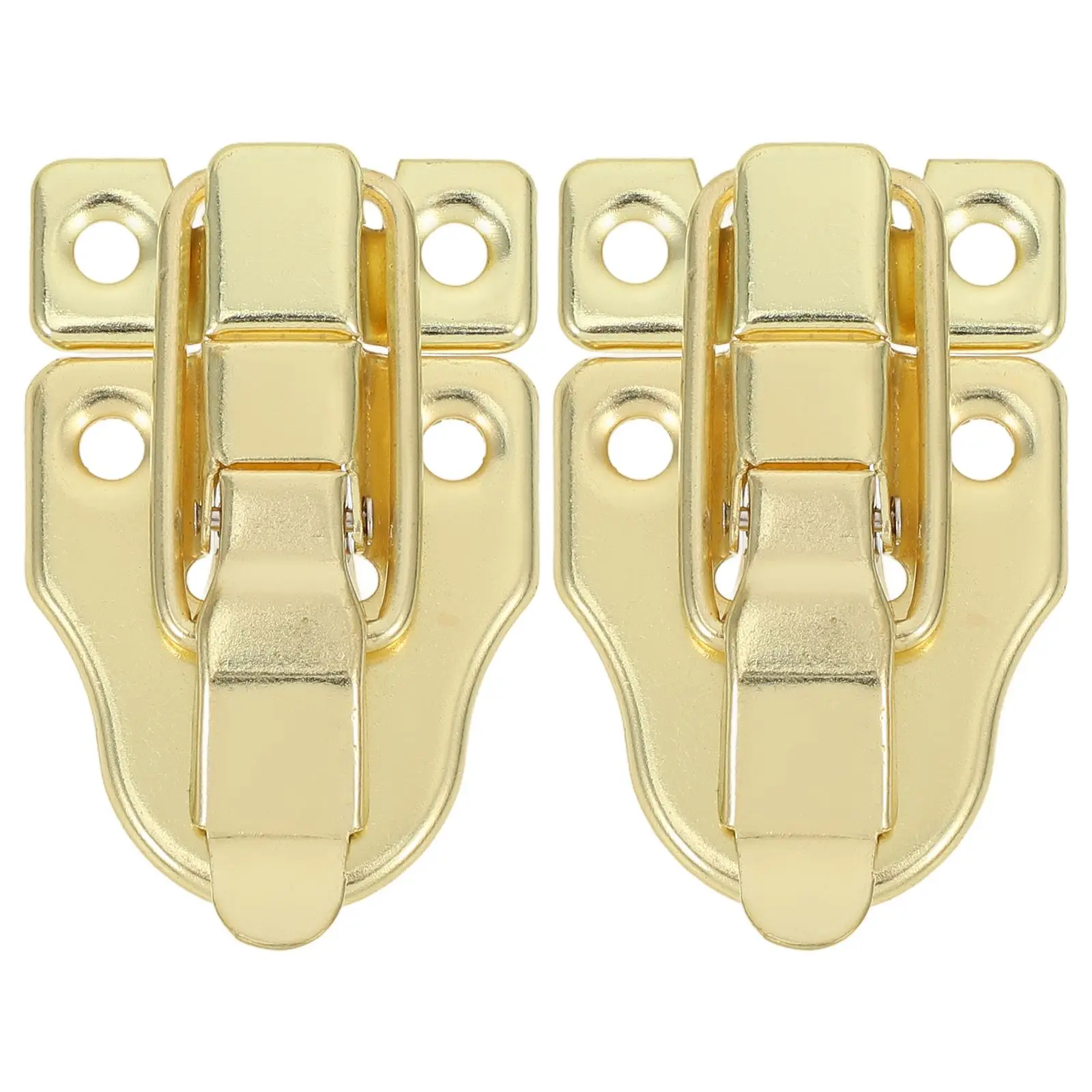 

2 Pcs Hardware Buckle Cabinet Latch Suite Chest Locks and Latches Iron Clasp Butterfly Silver Rope Bolts