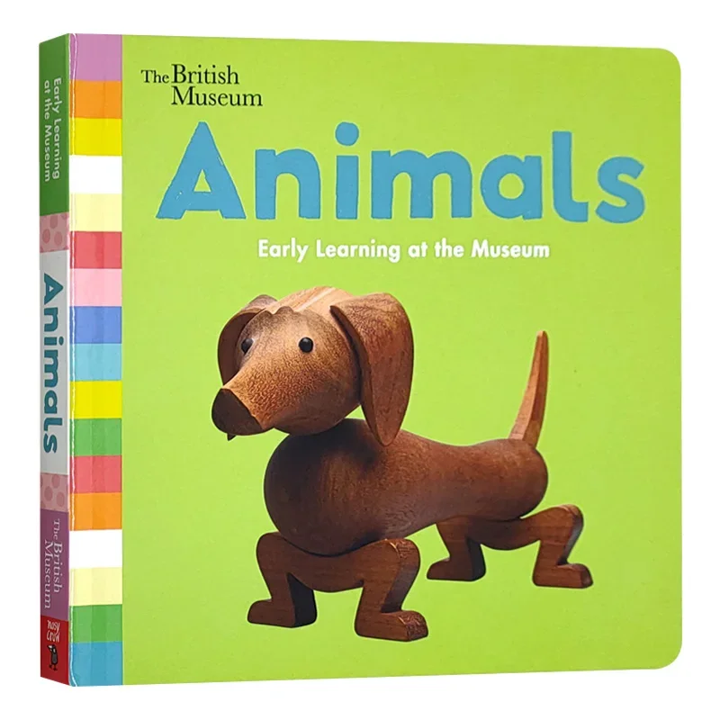Animals Early Learning at the Museum, Baby Children's books aged 1 2 3, English picture book, 9781536205831