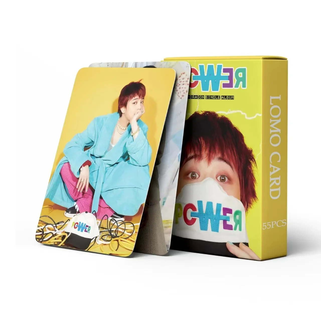 

55Pcs/Set Kpop G-Dragon POWER Album Photocards Bigbang Taeyang Daesung Concert Lomo Cards Fans Collection