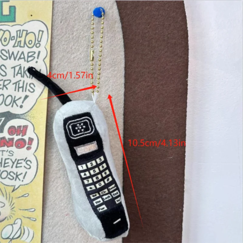 Liebling künstlerische Plüsch-Handy-Puppe, Spielzeug, Schlüsselanhänger, Junge, Mädchen, Rucksack, Schmuckstück, komische Geburtstagsgeschenke