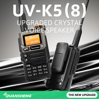 Quansheng UV K5 (8) Walkie Talkie Portable Am Fm Two Way Radio Commutator Station NOAA Wireless Long Range Communicator Device