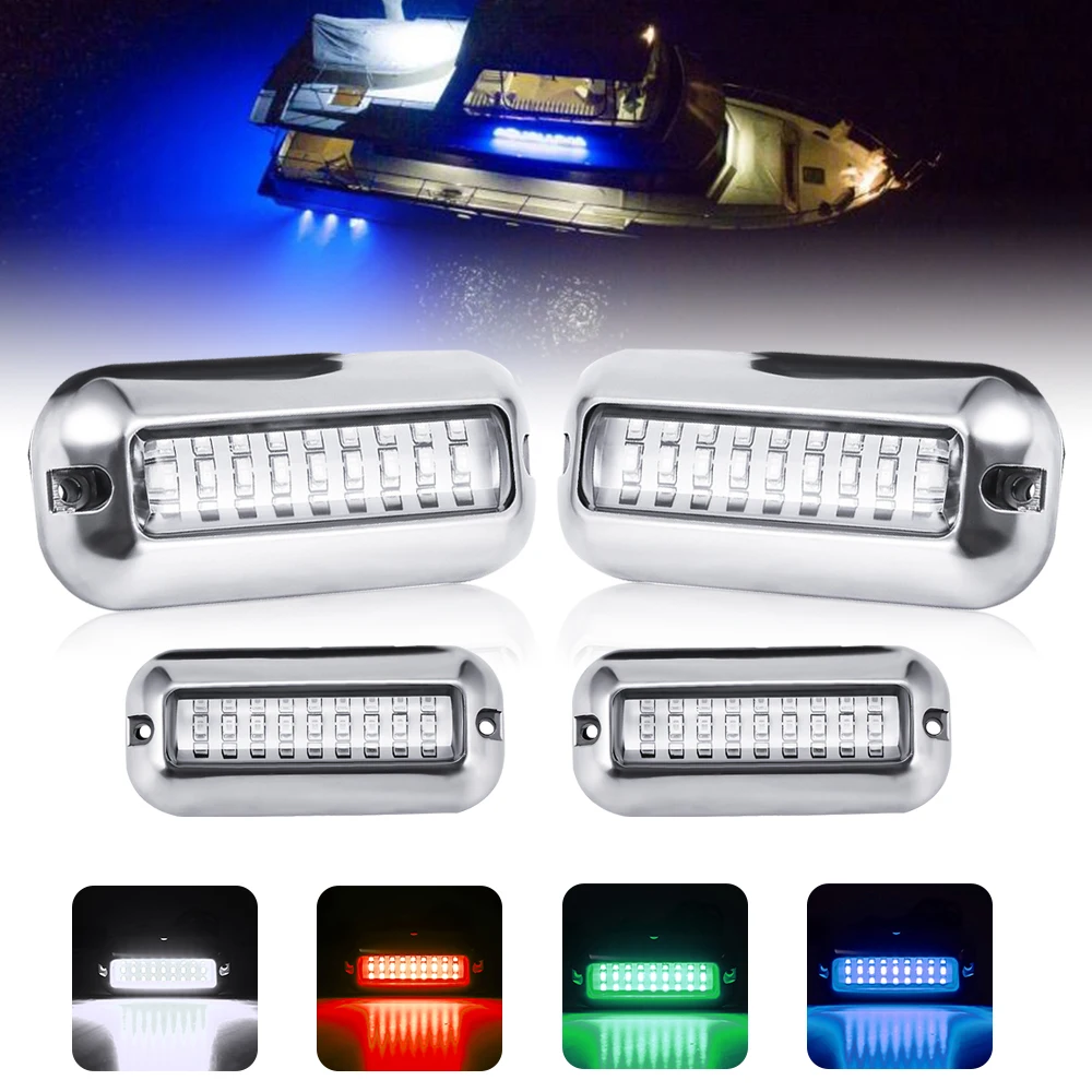 

Светодиодный водонепроницаемый светодиодный светильник для морской лодки, подводный понтон, транцевая лампа, задние фонари для яхт-кабины