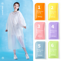 Portable Thickened Raincoat Travel Outdoor Rainwear Waterproof Women And Men Disposable Camping Rain Cover Travel Supplies