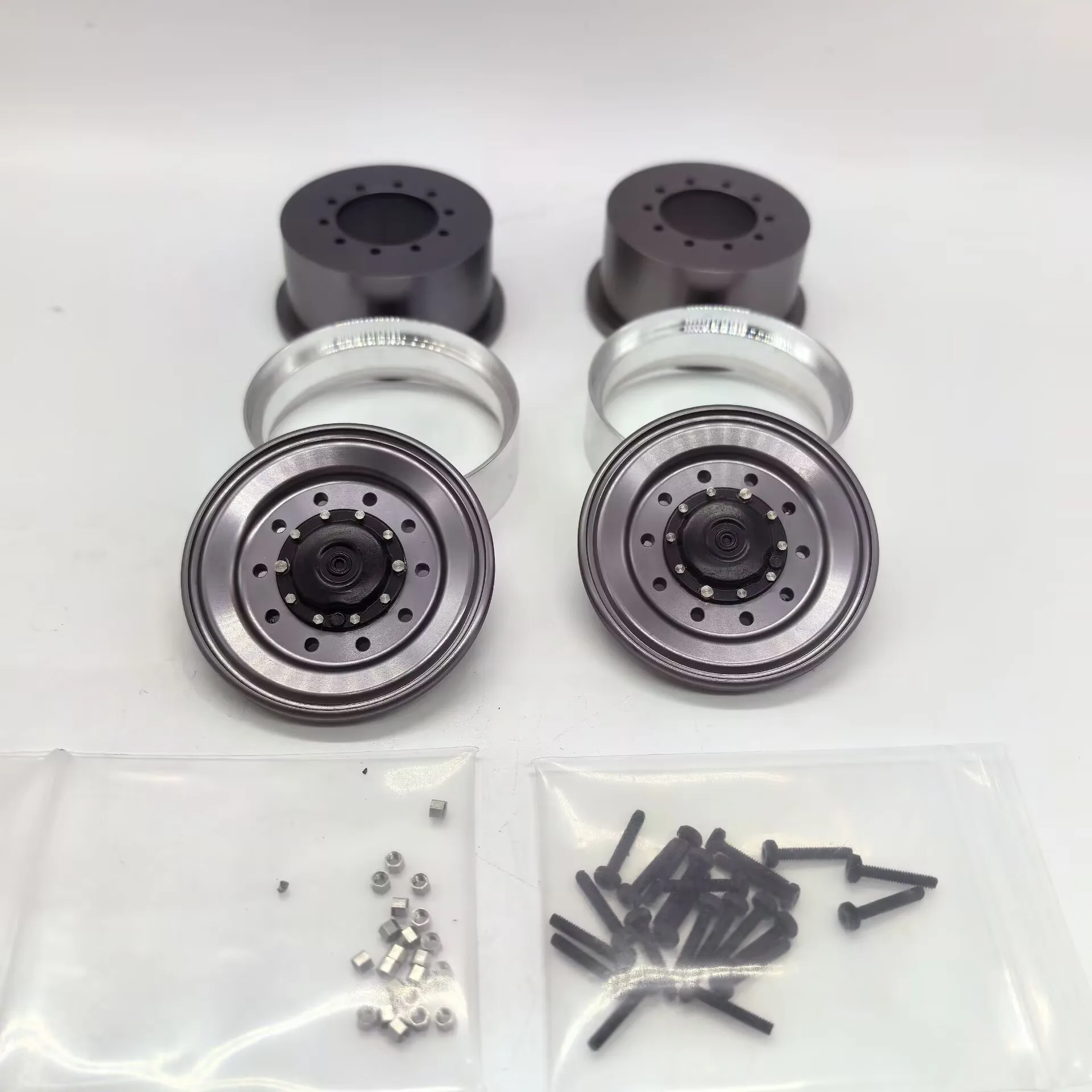 

Ступица переднего колеса JDM-193 XS45, подходит для модернизации деталей 1/14 радиоуправляемого прицепа, тягача и автомобиля для Tamiya Rc Truck Trail