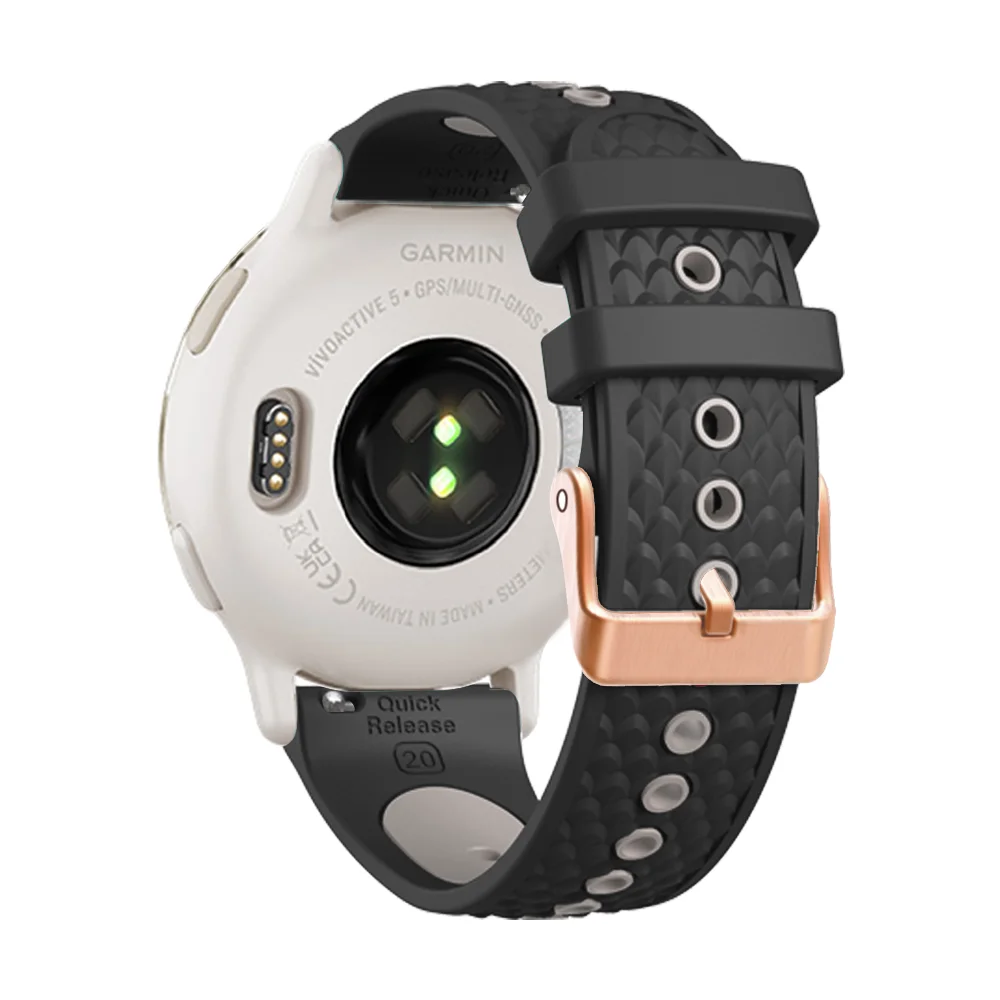 Forerunner 165 Musica Astuto Della Vigilanza Del Braccialetto Della Cinghia Per Garmin Venu 2 Plus SQ 2 Forerunner 245 645 570 42 MILLIMETRI Del Silicone 20 millimetri Braccialetti