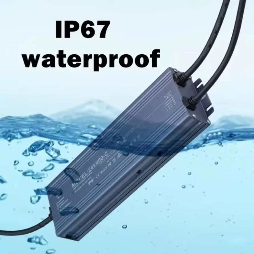 محول الإضاءة مقاوم للماء إمدادات الطاقة IP67 IP68 AC220V إلى تيار مستمر 12 فولت 24 فولت LED سائق 100 واط 200 واط 300 واط 400 واط 500 واط محول خارجي #3