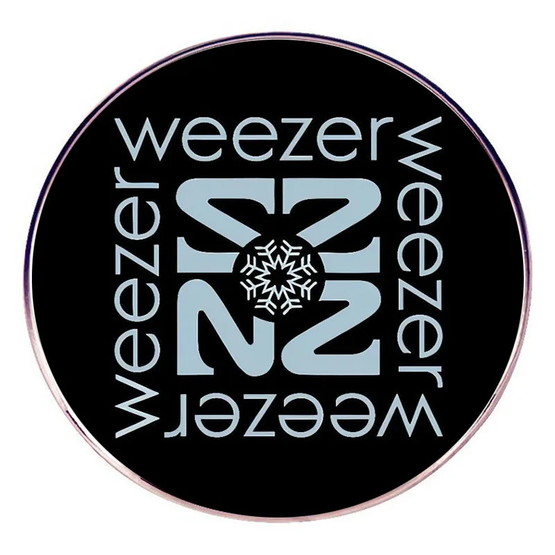 Weezer Enamel Pins American Rock Band Lapel Badge Brooch Decoration Jewelry