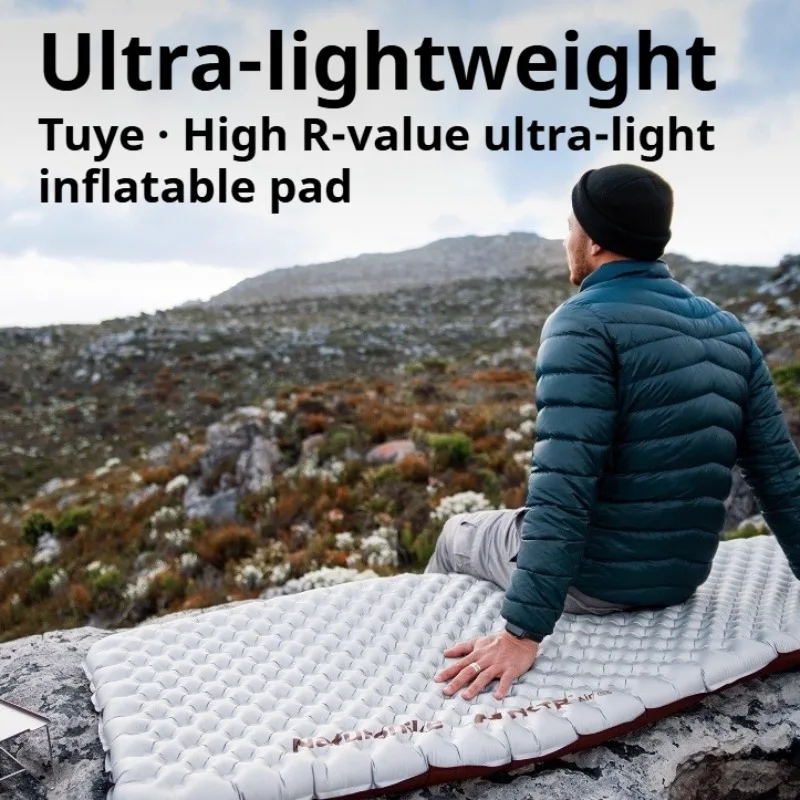 

Portable Lightweight Inflatable Cushion Moisture-proof Hiking Air Mattresses Outdoor Multifunctional Camp Sleeping Gear Supplies