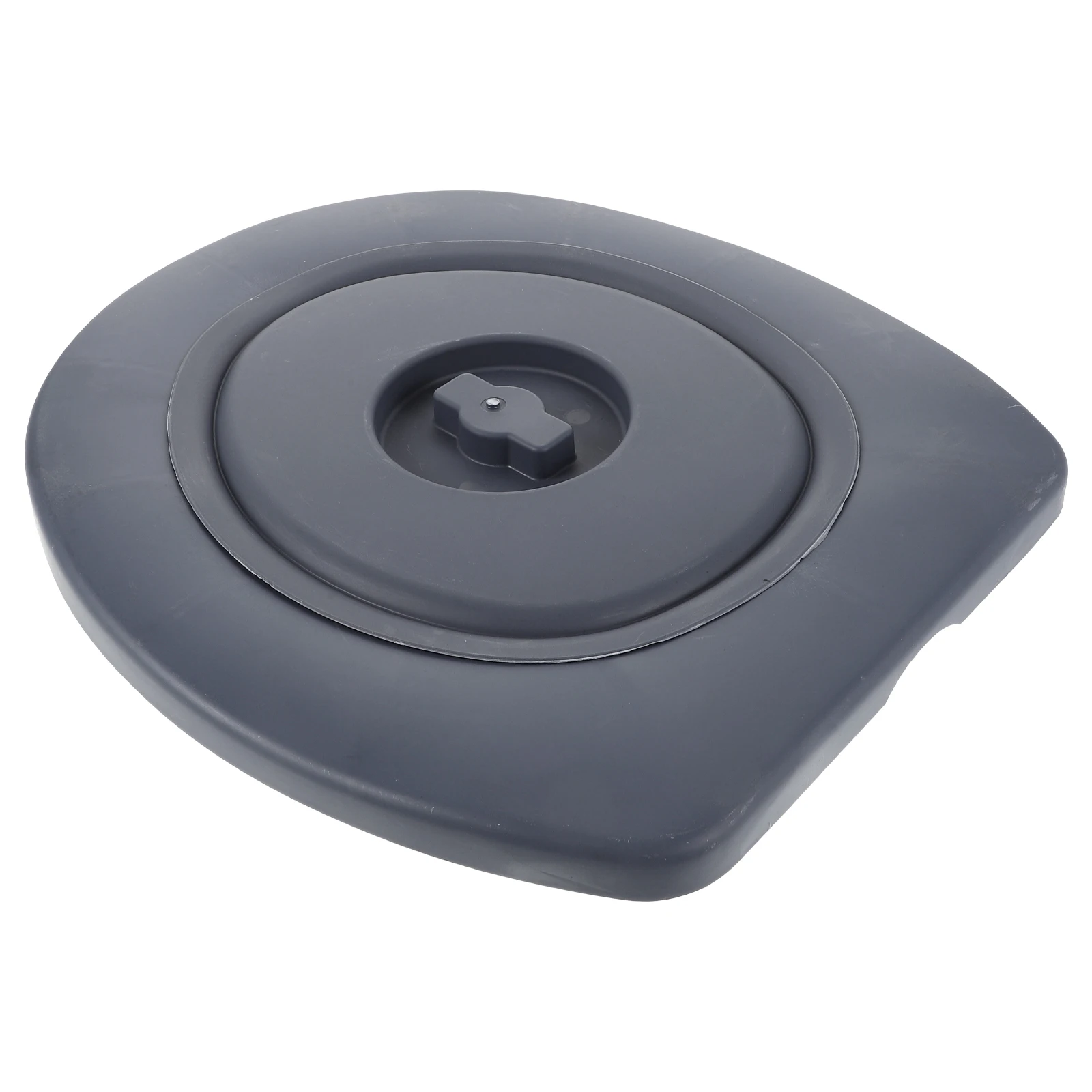 

Round Toilet Seat With Lid Portable For Bucket Camping Outdoor Emergency Use Lightweight Soft Cushion Design Compatible