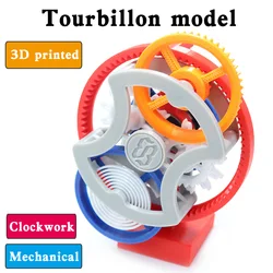 Tourbillon model 3D printing Principle of mechanical clock structure Decompression toys Science popularization Teaching models