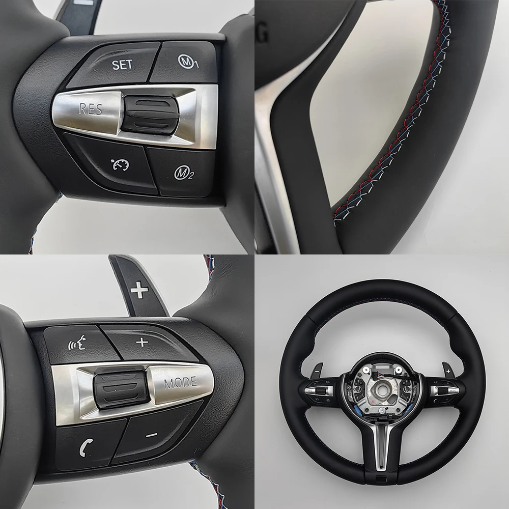 Car Steering Wheel For BMW M X3 X4 X5 M3 M5 F01 F02 F06 F07 F10 F11 F12 F14 F15 F16 F22 F30 F31 F32Car Accessories