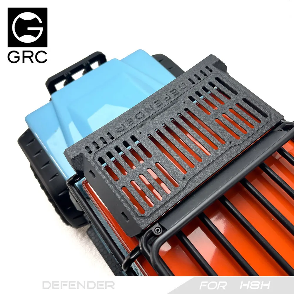 Simulated Ceiling Light Guard Platformm for 1/8 RC Crawler Car MJX H8H Defender Accessories