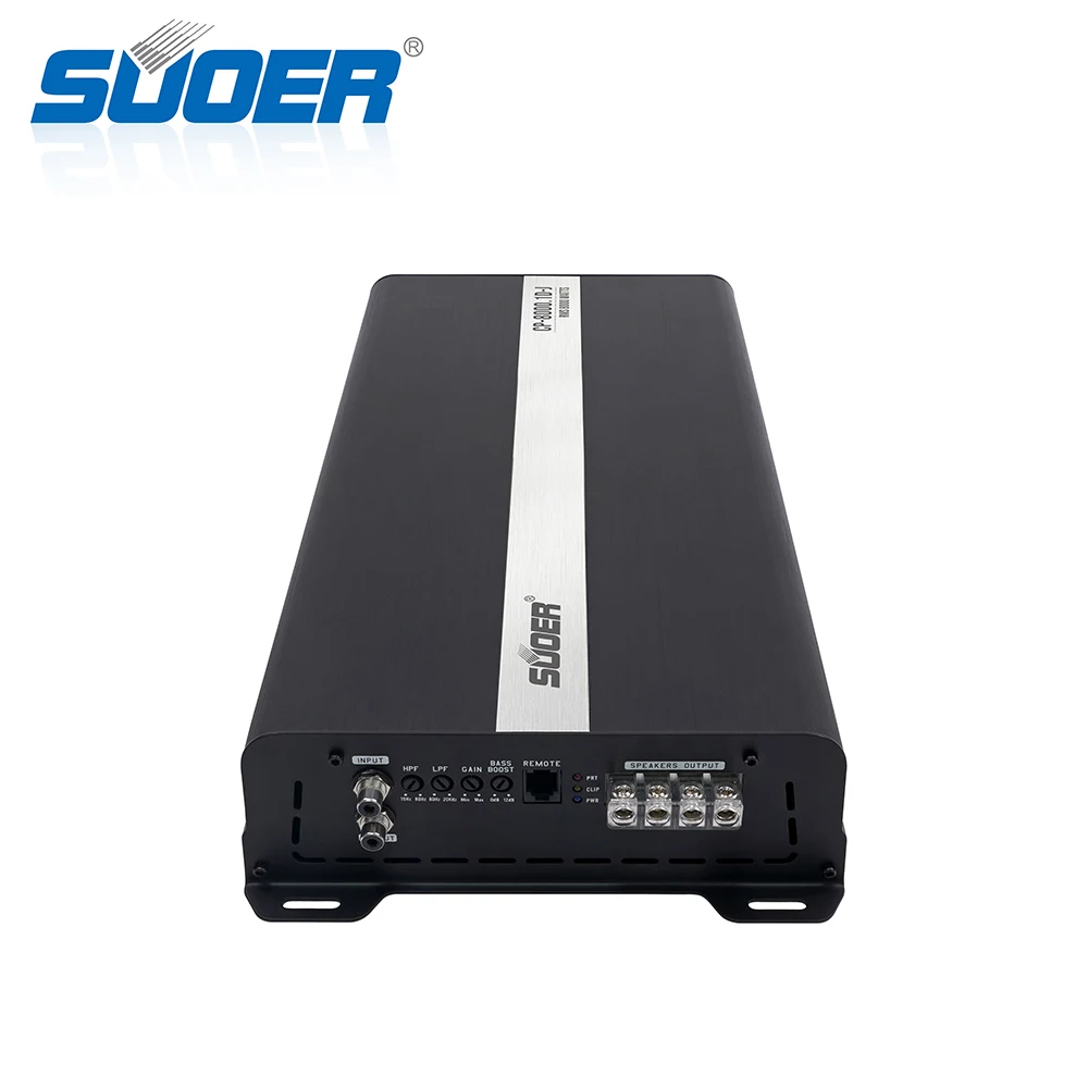 

Suoer CP-8000 High Power Korean Car Amplifier 1 Channel Car Equalizer sub amplificador Hot Sell USA