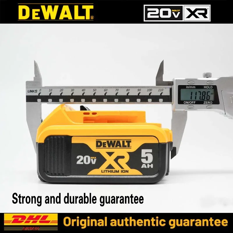 

DCF887 DCB112 DCB200 20V 5000mAh Lithium Replacement Battery Dewalt 18V DCB184 DCB200 DCB182 DCB180 DCB181 DCB182 DCB201 DCB206