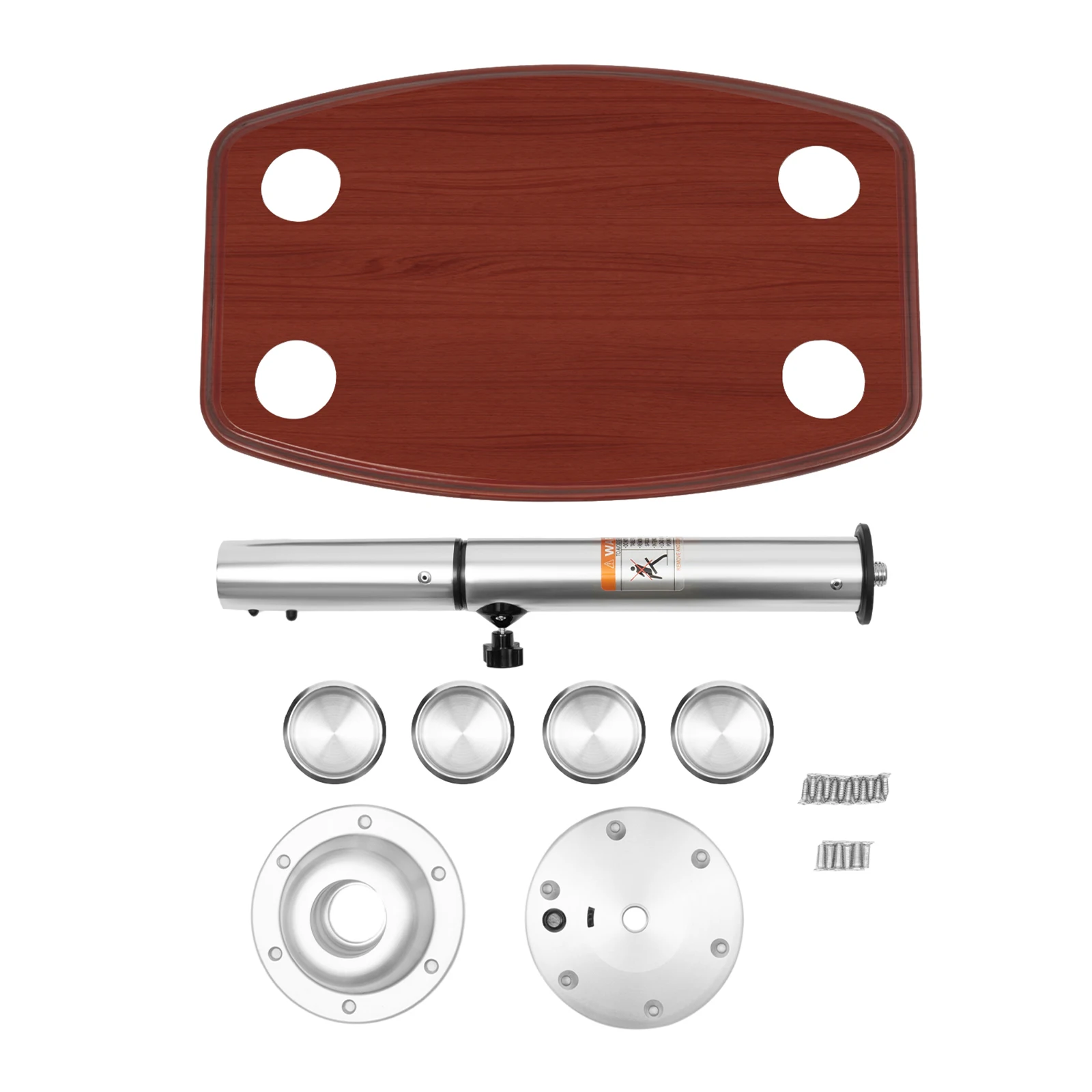 

Стол для автодома из цельного дерева, регулируемый стол для автодома, стол с подстаканниками, съемные столы для дома на колесах, 4 держателя для напитков, настольный размер 60*38*3 см