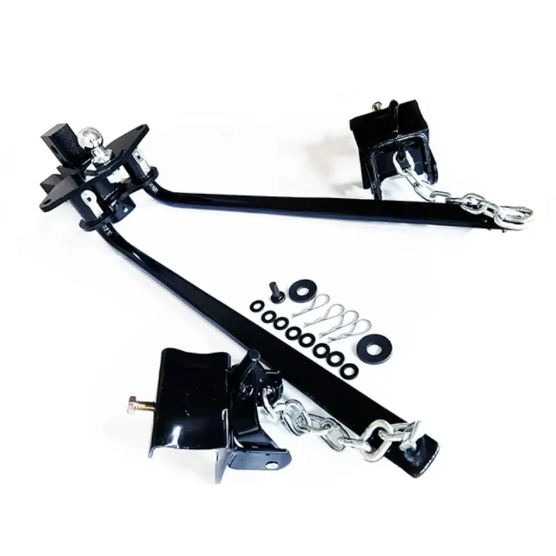 Steel Bar Weight Distributing Retainer Spring Kit with Friction Sway Controls Powder Coated Heavy Duty Truck Trailer Towing Part