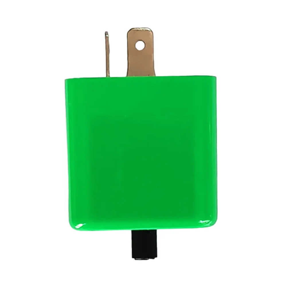 2 Pin 12V Motorcycle LED Flasher Relay Adjustable Turn Signal Indicator Flash Relay Motorcycle Modification Accessories