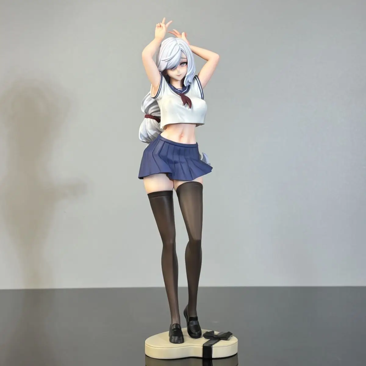 Neue 25 cm Genshin Impact Anime Figur Shenhe Figur Sexy Schöne Mädchen Figur Statue Modell Puppe Sammlung Ornament Spielzeug Geschenk