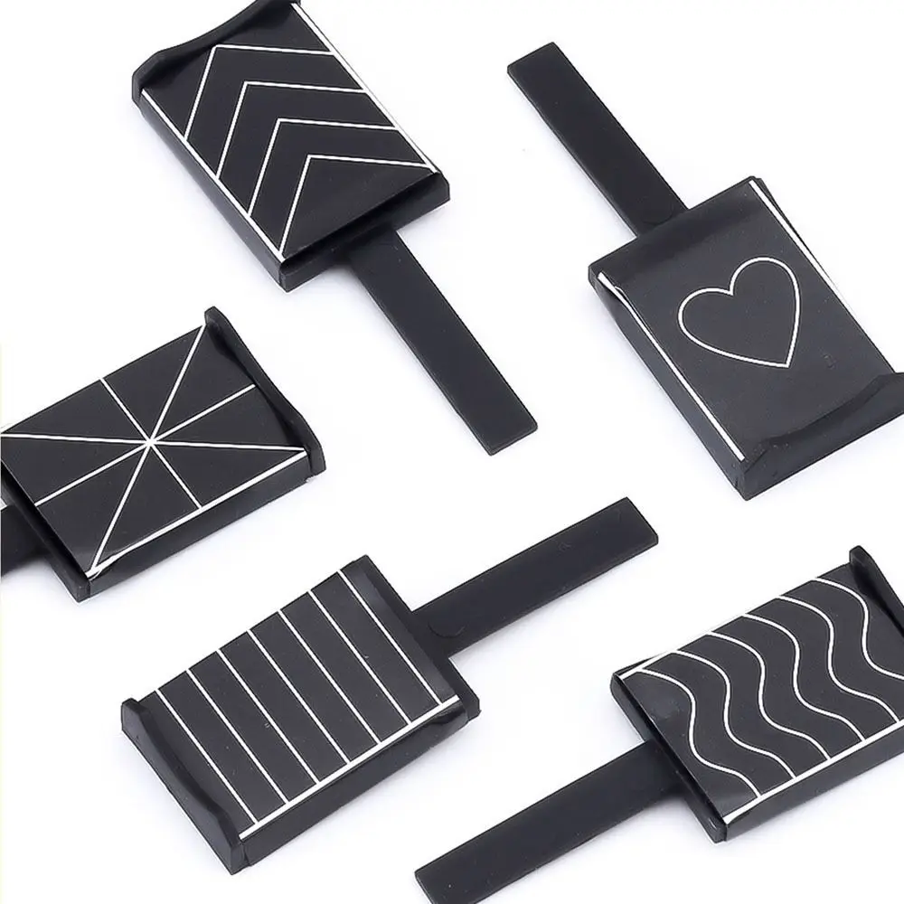Multiple Styles Cat Eye Magnetic Rod Square DIY Nail Art Magnetic Stick Black Nail Art Tools for 3D Cat Eye Gel Painting Nail