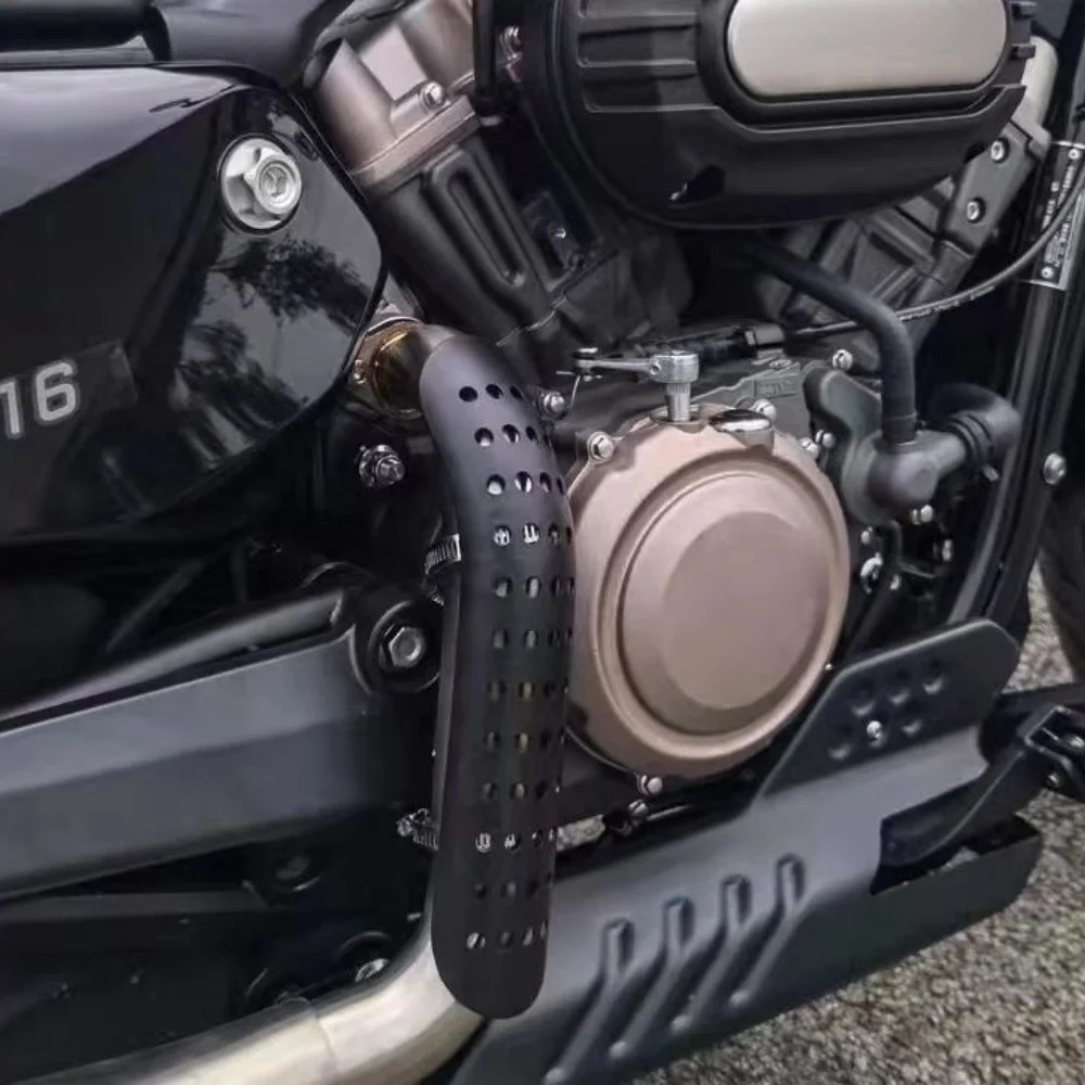 Suitable for Benda ROCK 300 exhaust pipe heat shield, muffler, and protective shell heat insulation cover Benda ROCK 300