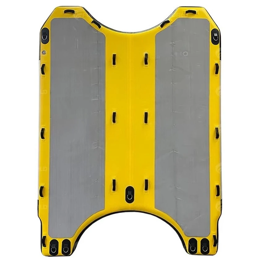 새로운 디자인 공장 직판 DWF 밀폐형 풍선 구조용 썰매 휴대용 대형 썰매 미끄럼 방지 EVA 해양용