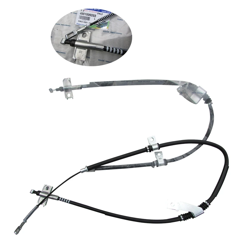 Auto Brake System Parking Brake Cable Suitable For Ssangyong Actyon Sport Korando C Chairman 4901009206 Istana Van Xlv Rhino