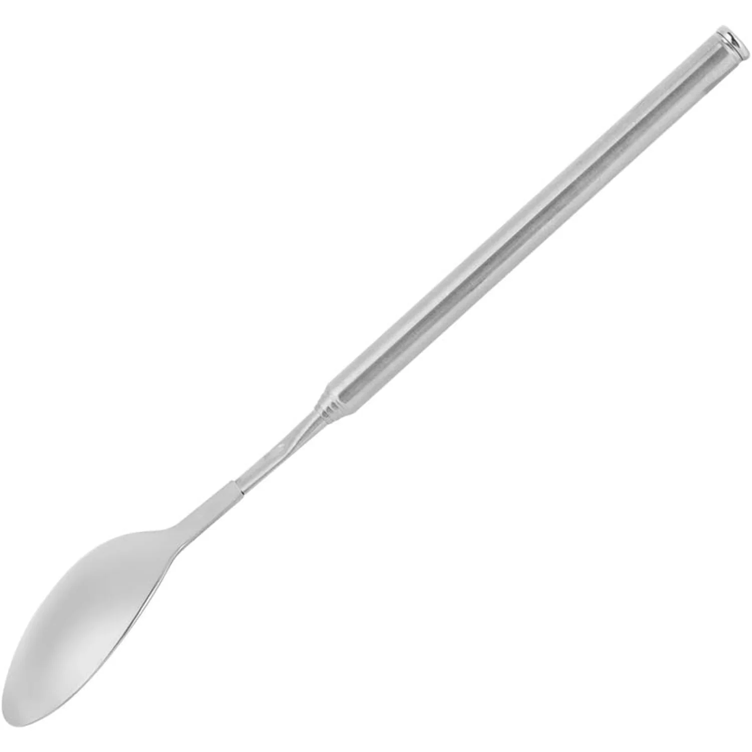 Spoon,Telescopic Spoon,Extendable Spoon,62cm Long Stainless Steel Telescopic Spoon Extendable for Barbecue Tableware Supplies 8.