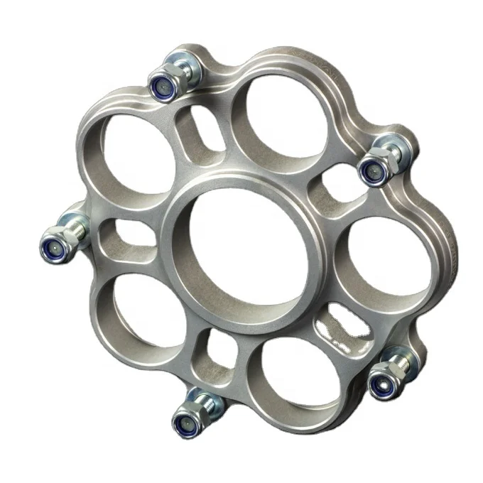 For CNC Modified Motorcycle Parts Custom Aluminum Rear Sprocket  5 Hole Carrier