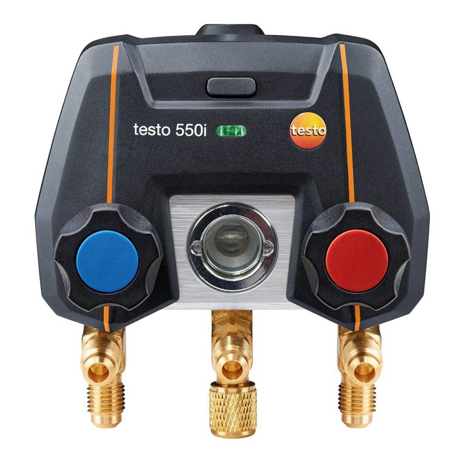 Testo 550i Digital Refrigeration Gauge Manifold with Bluetooth-compatible 2-Way Valve Manometer Tools App Controlled