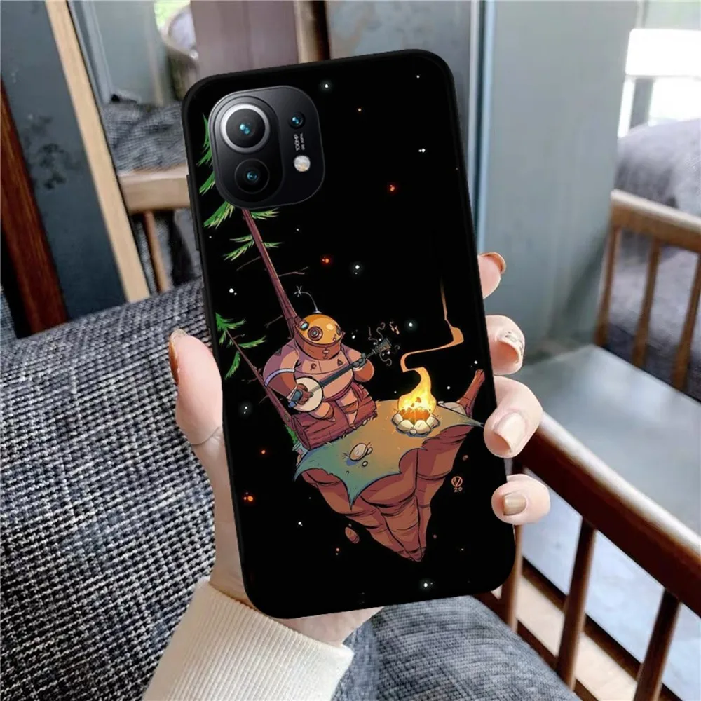 Outer Wilds Game Phone Case For Xiaomi Mi 5X 8 9 10 11 12 Lite Pro 10T PocoX3pro PocoM3 Note 10 Pro Lite