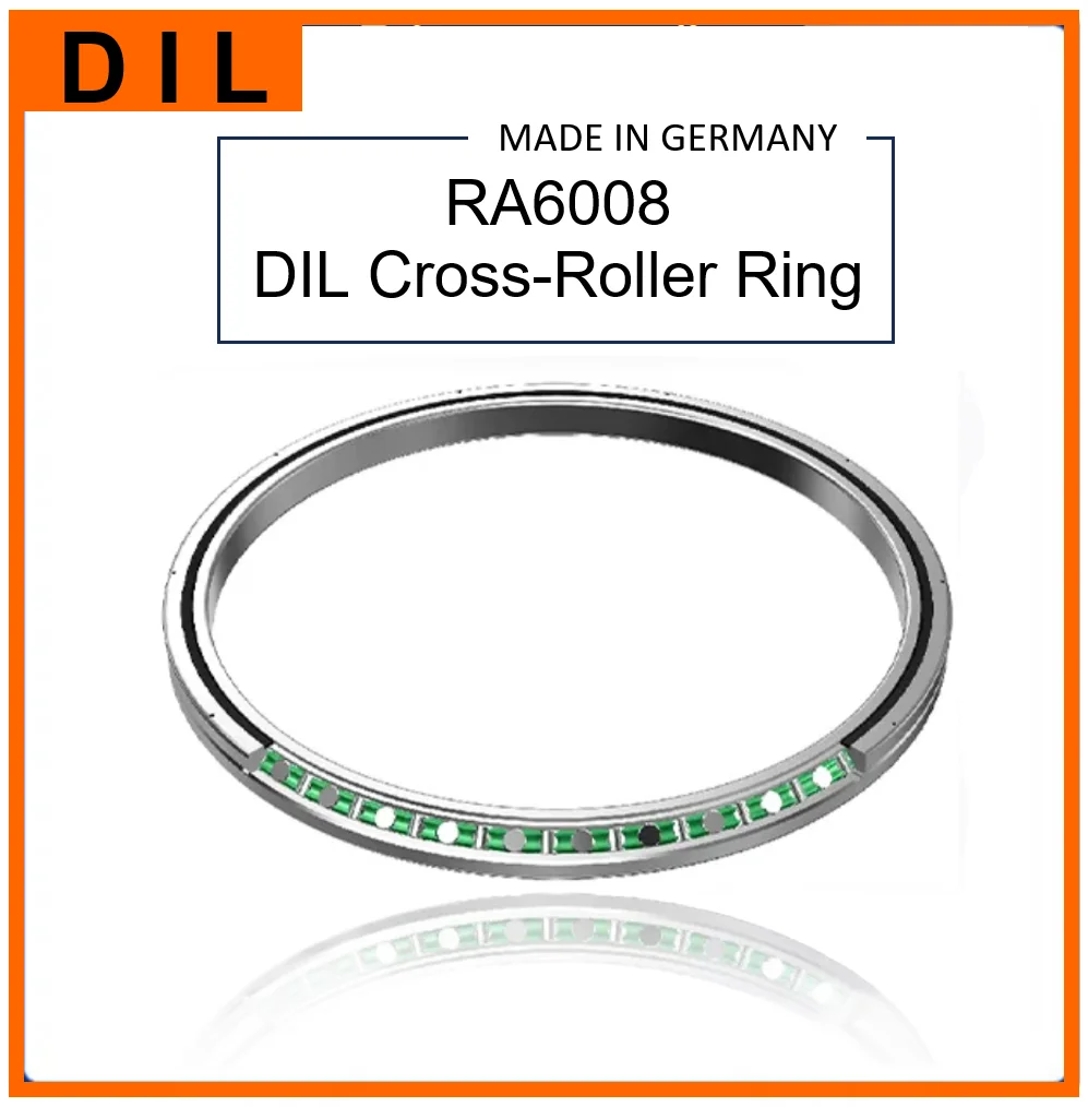 DIL Germany Cross-roller Ring RA6008 RA6008UU RA6008UUC0 RA6008UUCC0 Separable Outer Ring Type to replace THK IKO bearing