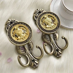 2Pcs/Set Aluminum alloy Curtain Hooks Holder Hanger Display Rack Wall Hook Curtain Decorate Accessories