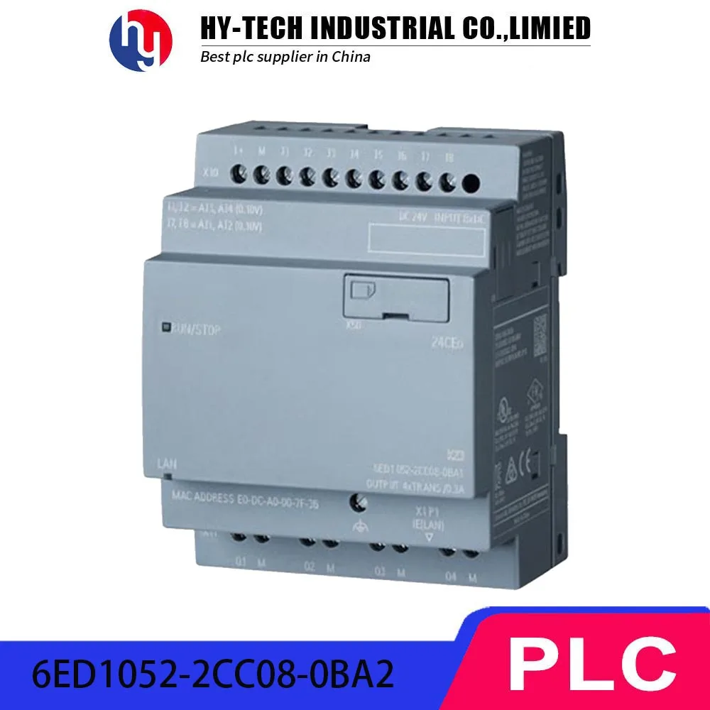 

Модуль ПЛК промышленного класса 6ED1052-2CC08-0BA2 24 В постоянного тока 8 цифровых входов 4 релейных выхода с MQTT и облачной поддержкой для IoT