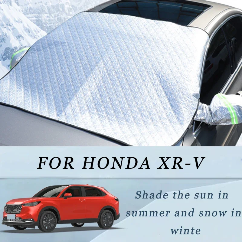 

Thickened Car Now Sunshade Windshield Cover With 5/9 Magnets UV Protection Anti Snow Sunlight For Front Windsh For HONDA XR-V