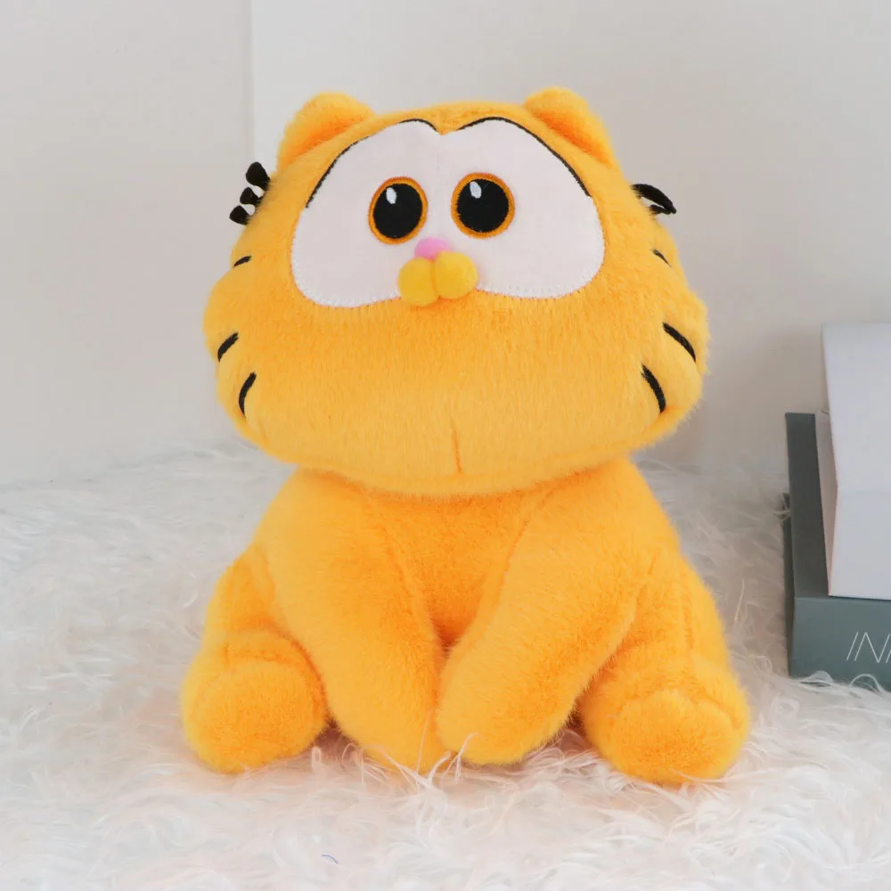 20CM Garfield Stuffed Plush Doll Kawaii Plushie Toy Cartoon Anime Cat Plush Decoration Gift