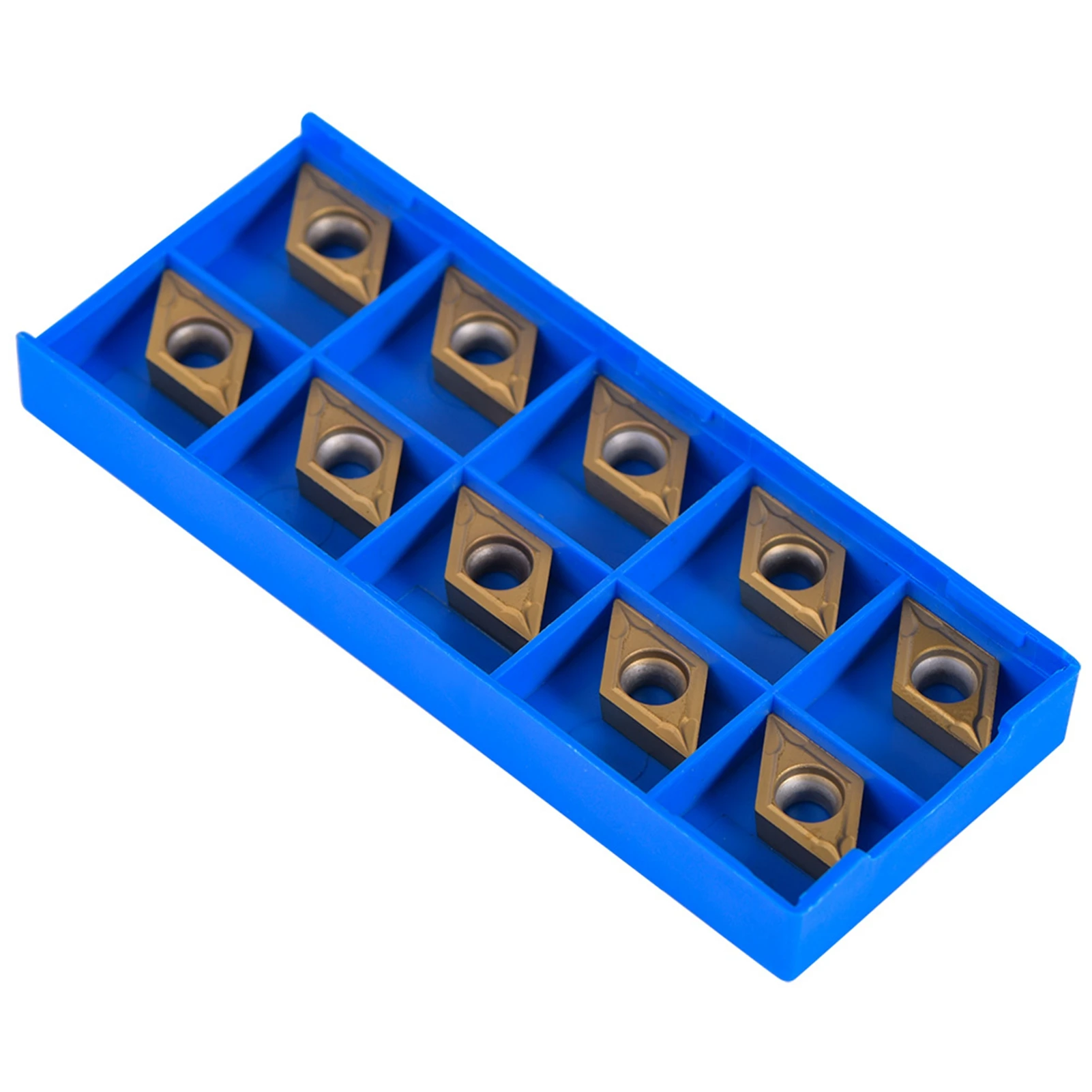 10 pièces CNC pointes en carbure insère CNC lame en carbure tour outil de tournage DCMT11T304-HM YBC251 CNC Inserts 19.5*11*4mm