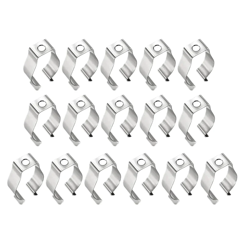 AS94-360 Pz T8 Lampadine a LED Supporto per clip a U Staffa per lampada a tubo fluorescente