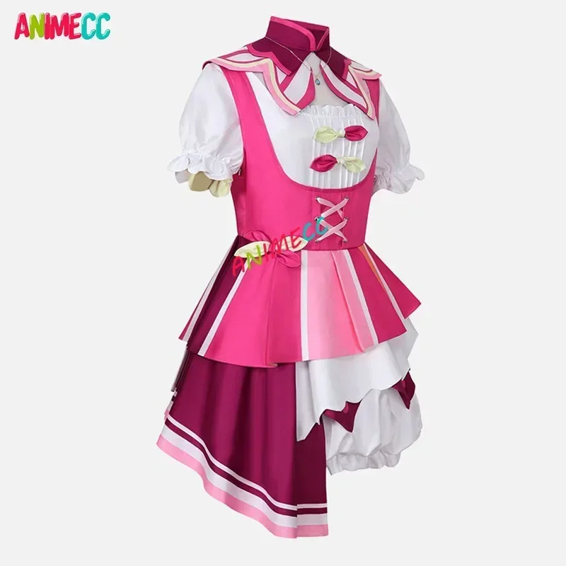 ANIMECC in Stock S-3XL Emu Otori Cosplay Outfits Wig Anime Project Sekai 3rd Anniversary New Skin Halloween Party for Women