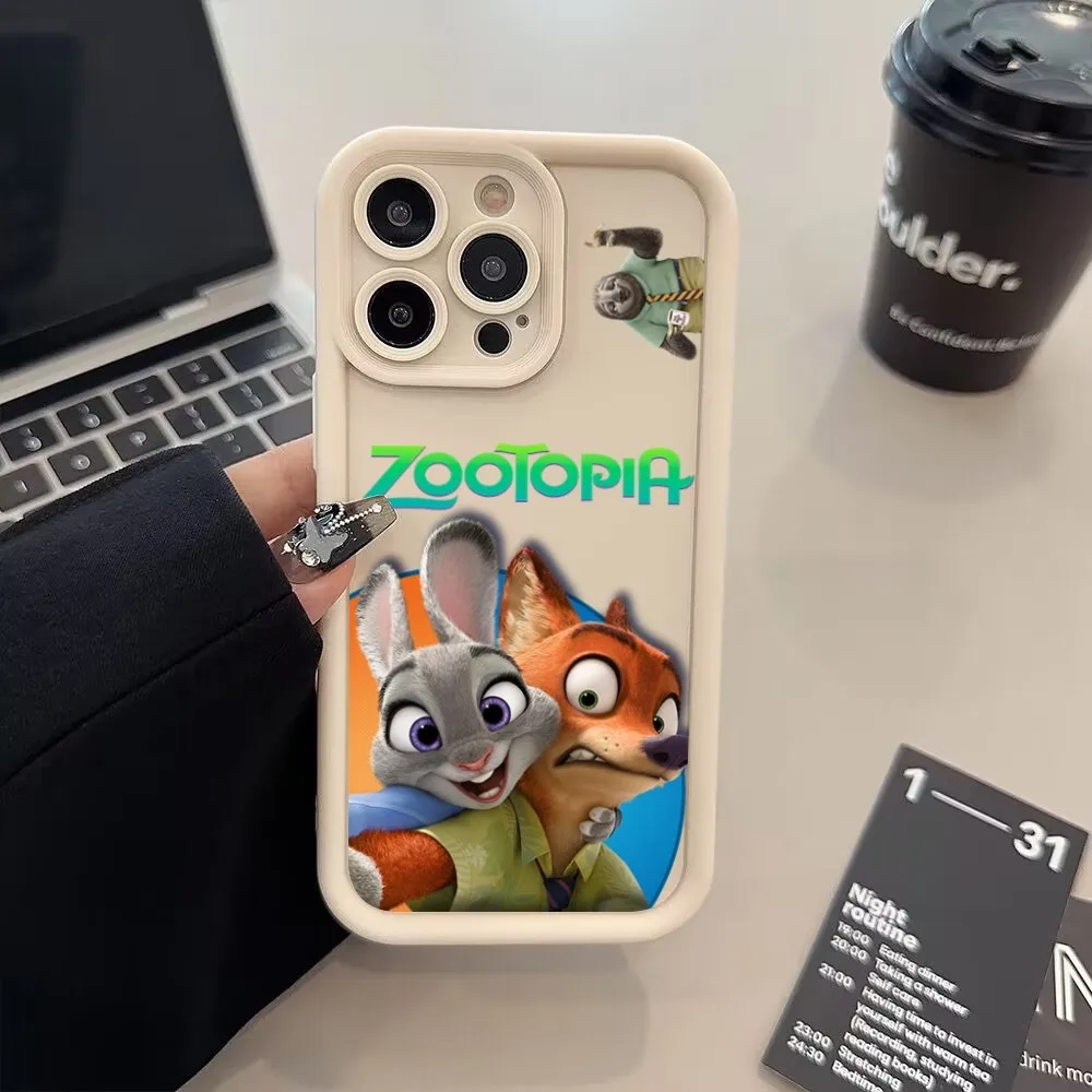 Чехол Zootopia для телефона Samsung A34 A54 A22 A31 A33 A51 A52 A53 A14 A24 A21 A03 A04 A05 Защитный Мягкий силиконовый чехол