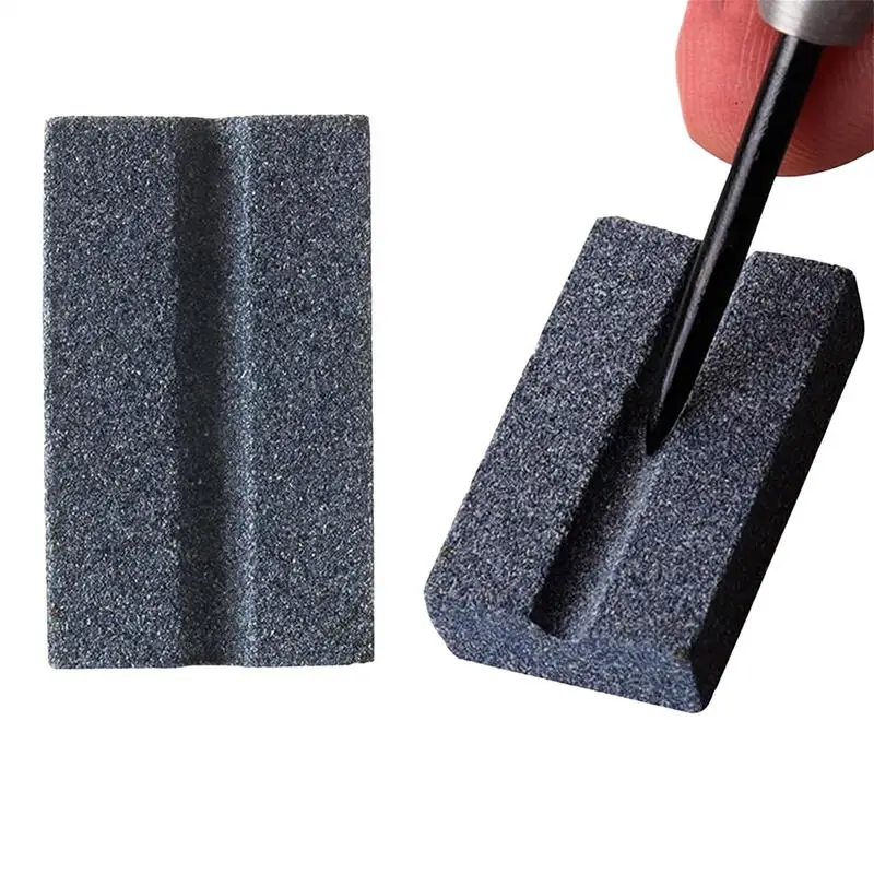 

Dart Sharpener V-Shape Darts Whetstone Grinder Sharpener Portable Tip Point Dart Sharpening Stone Dart Sharpener Tools For Easy