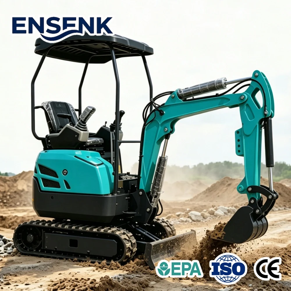 Мини-экскаватор Kubota мощностью 1,7 тонны с ковшом 2,5 т и траншеекопателем для строительной техники, экскаватор с захватом-щипцем.